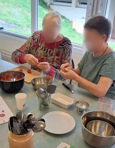 Les Barrèges Luxeuil Atelier d'été sur les fraises